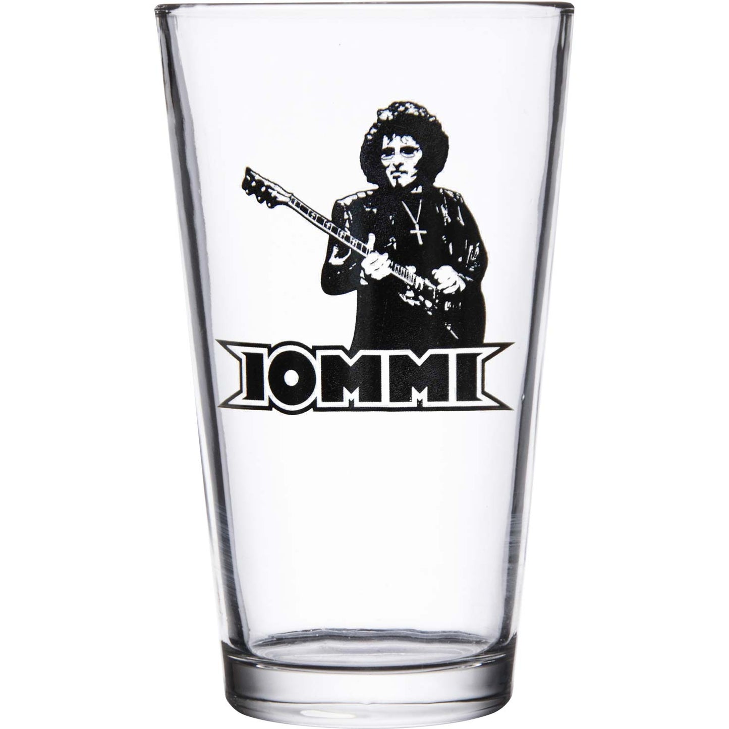 Tony Iommi Logo Silhouette Pint Glass
