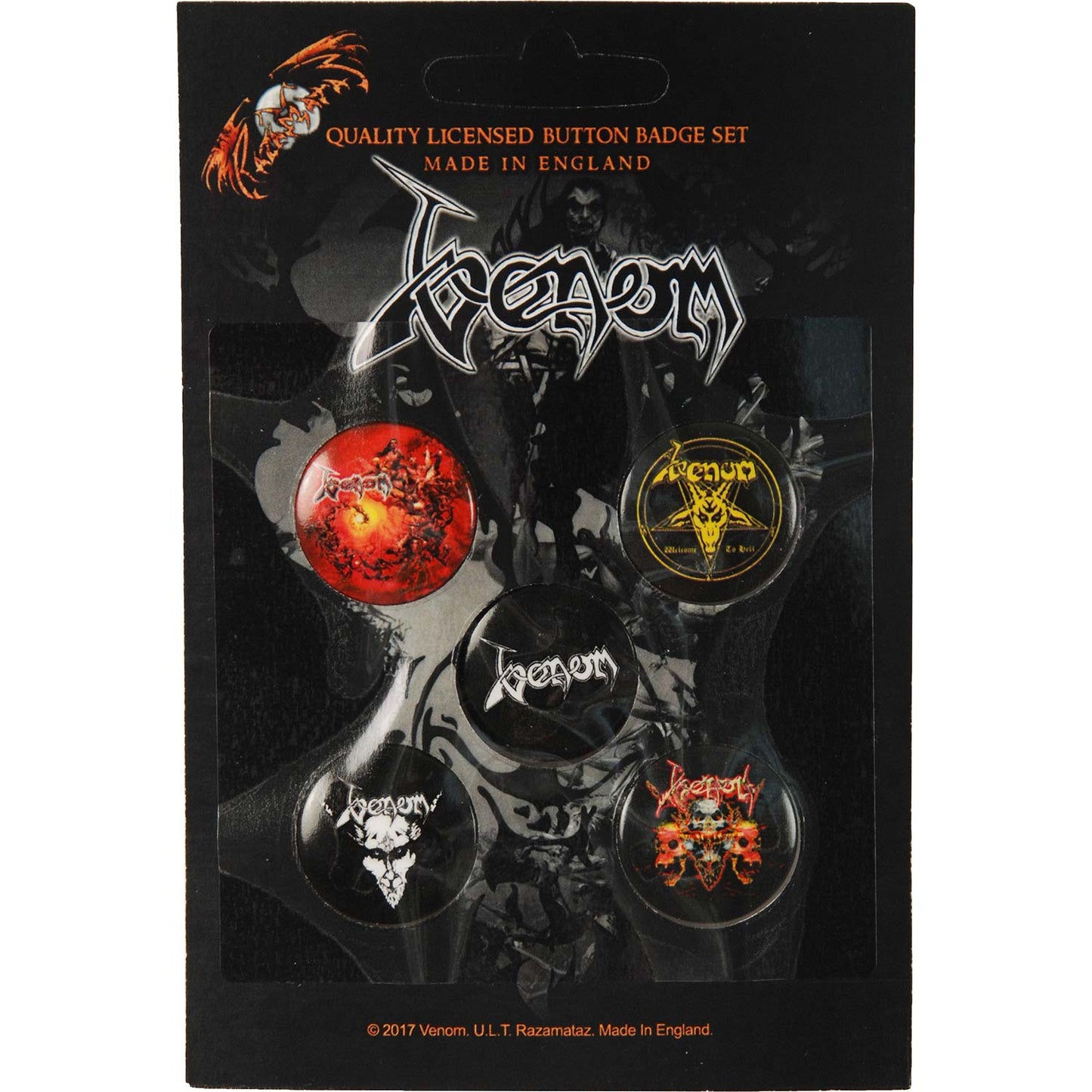 Venom Black Metal Collector Items