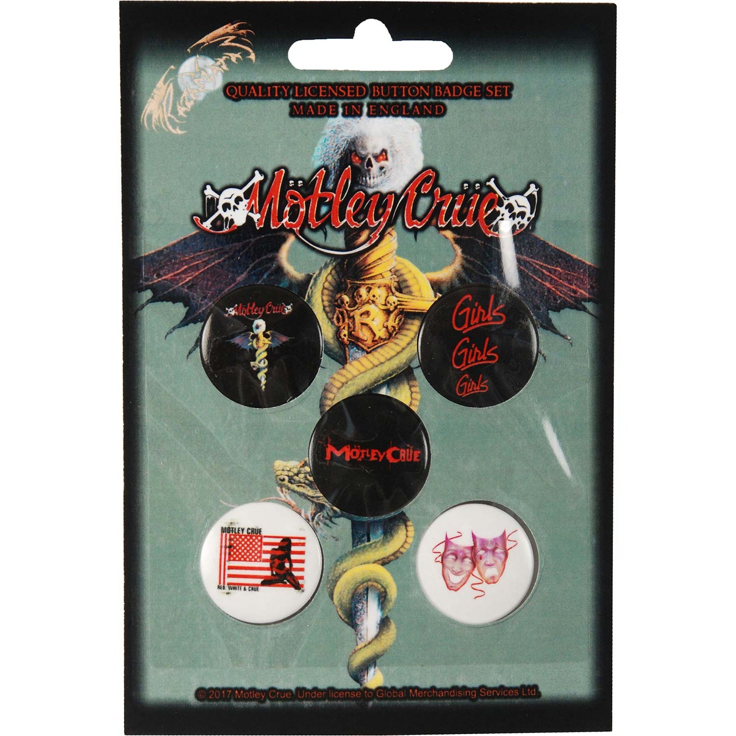 Motley Crue Dr. Feelgood Collector Items
