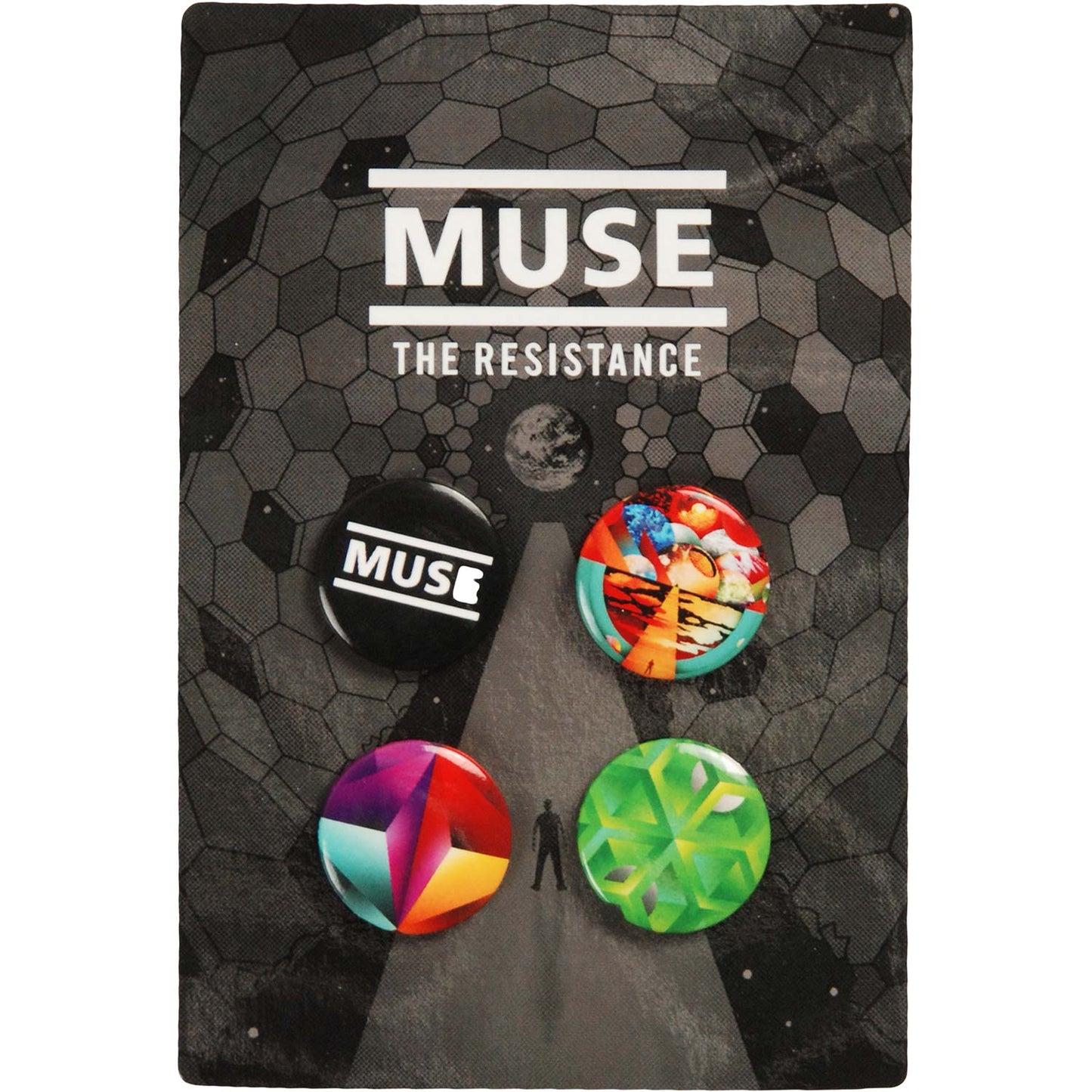 Muse Color Button Set Collector Items
