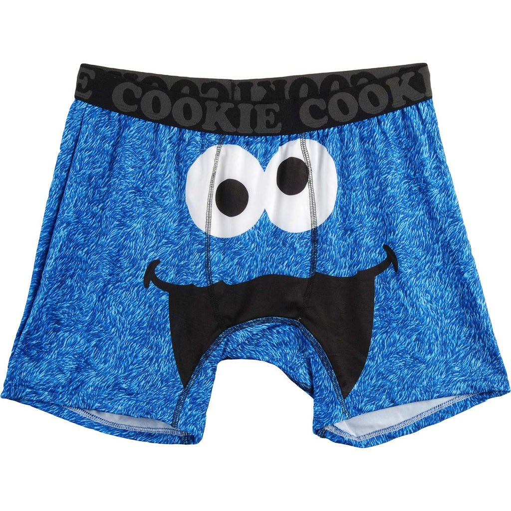 Sesame Street Cookie Face Crazy Hair Boxer Brief Underwear 399760