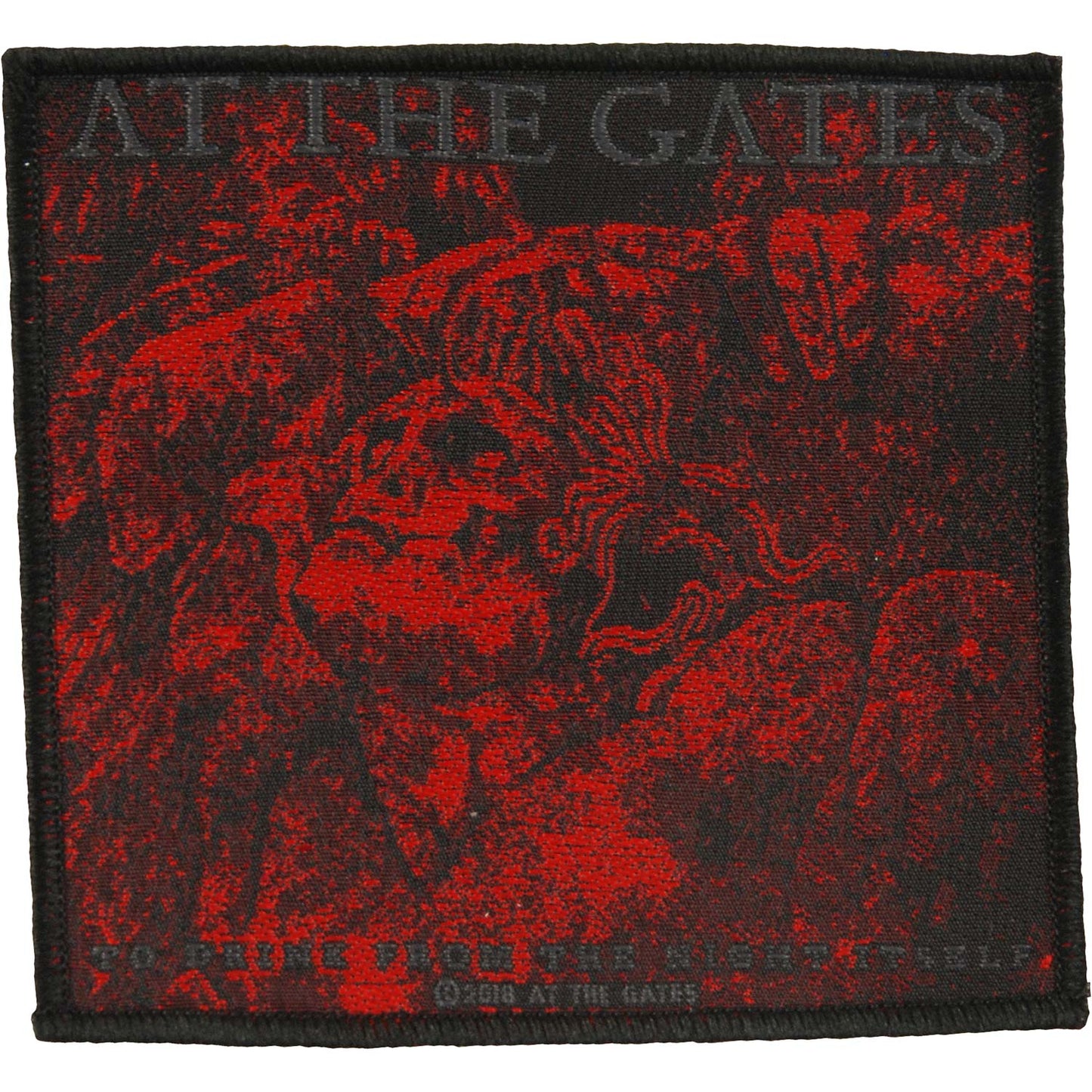 At The Gates To Drink From The Night Itself Woven Patch