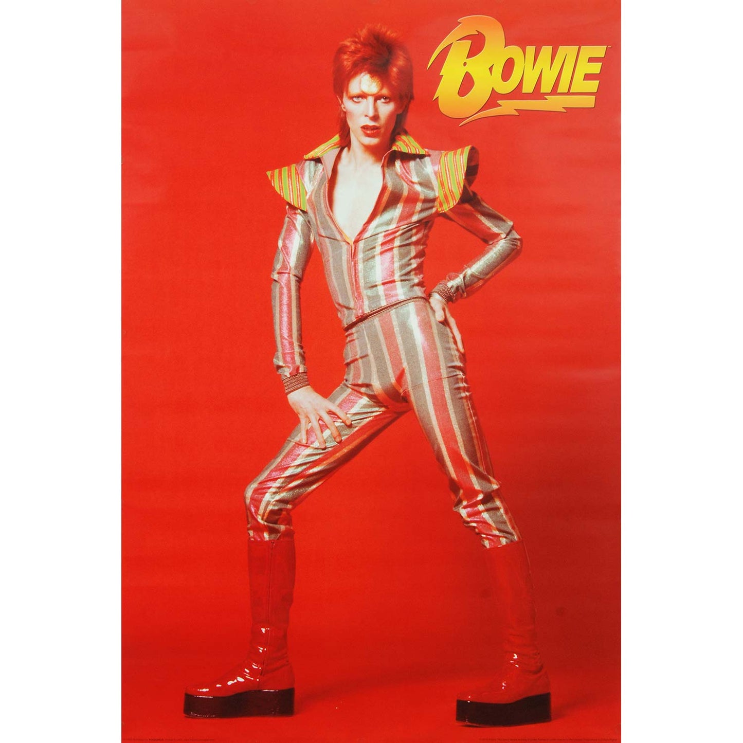 David Bowie Glam Domestic Poster