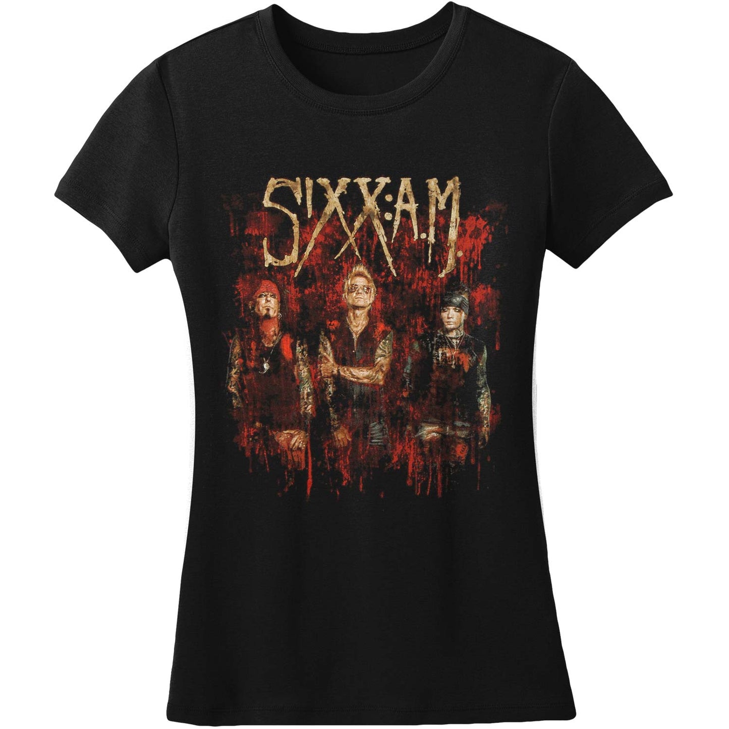 Band Photo Baby Doll Junior Top