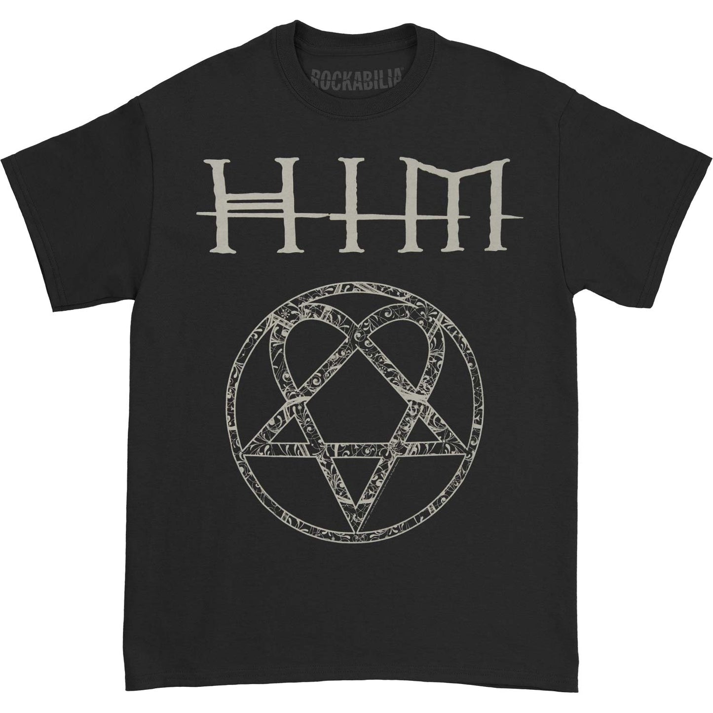 Ornate Heartagram T-shirt