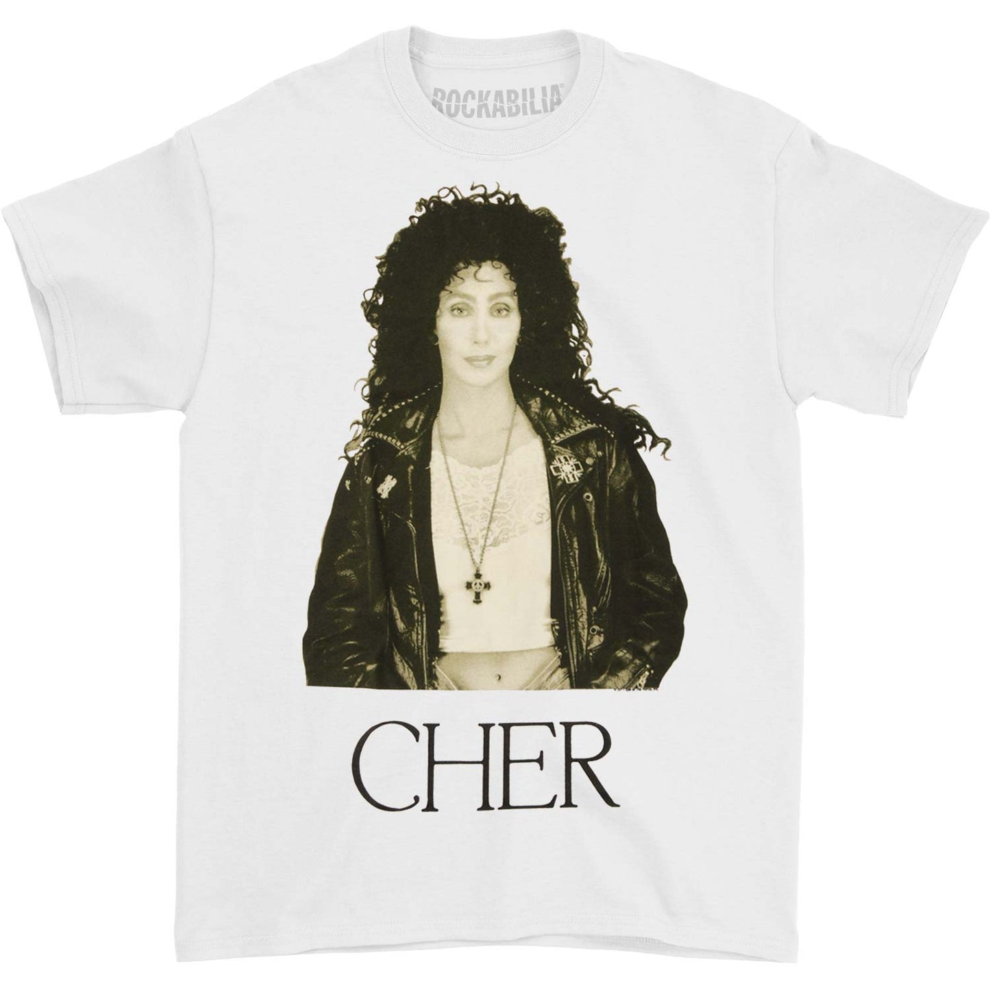 Cher Leather Jacket T-shirt