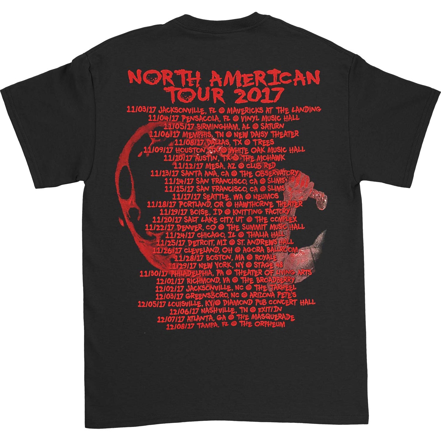 Red Before Black 2017 T-shirt