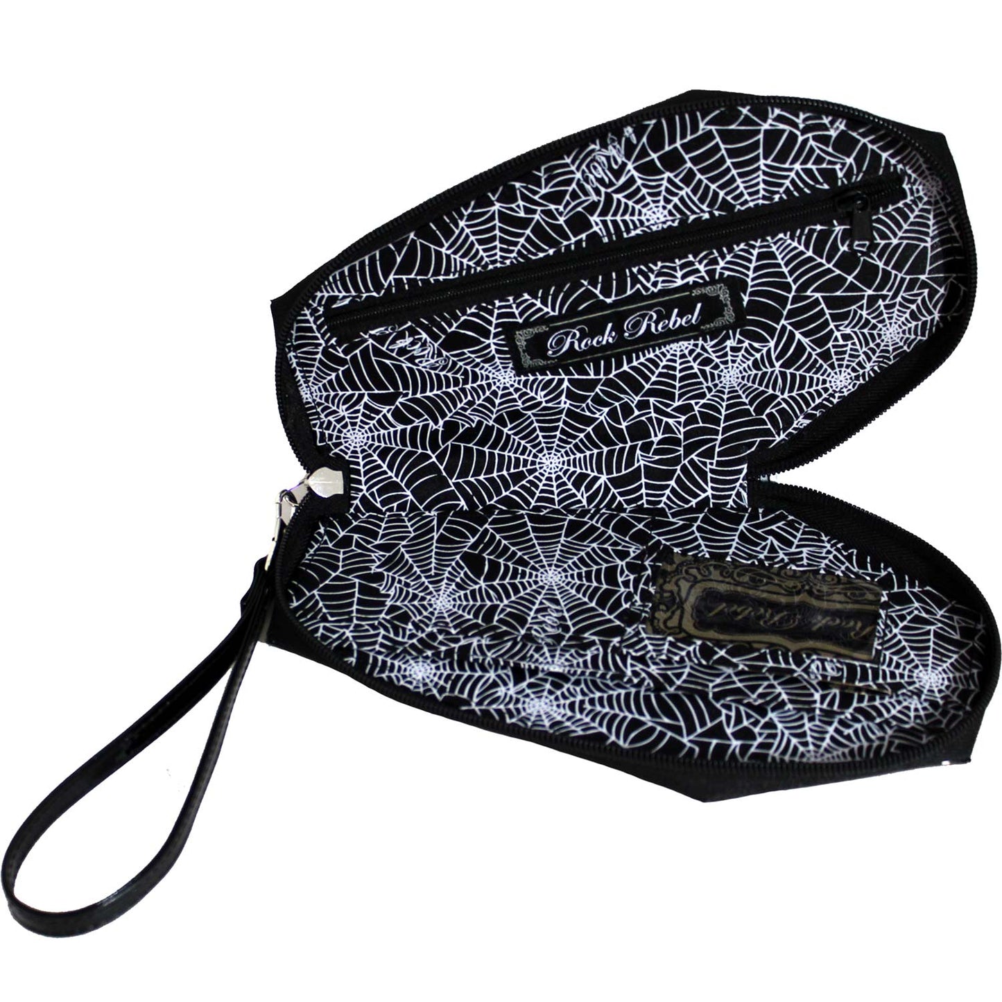 Dracula Dracula Web Coffin Zip Around Wallet Wallet
