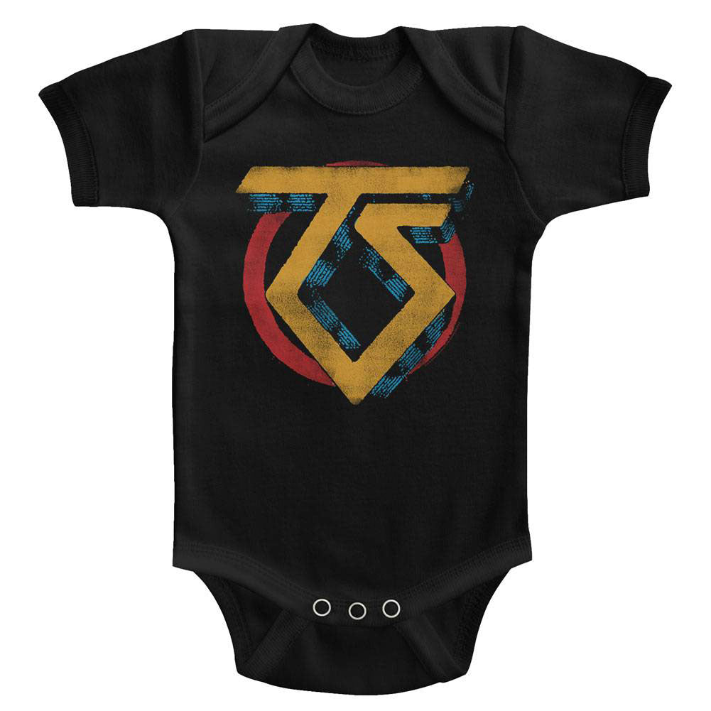 Twisted Sister Vintage Ts Logo Kids Bodysuit
