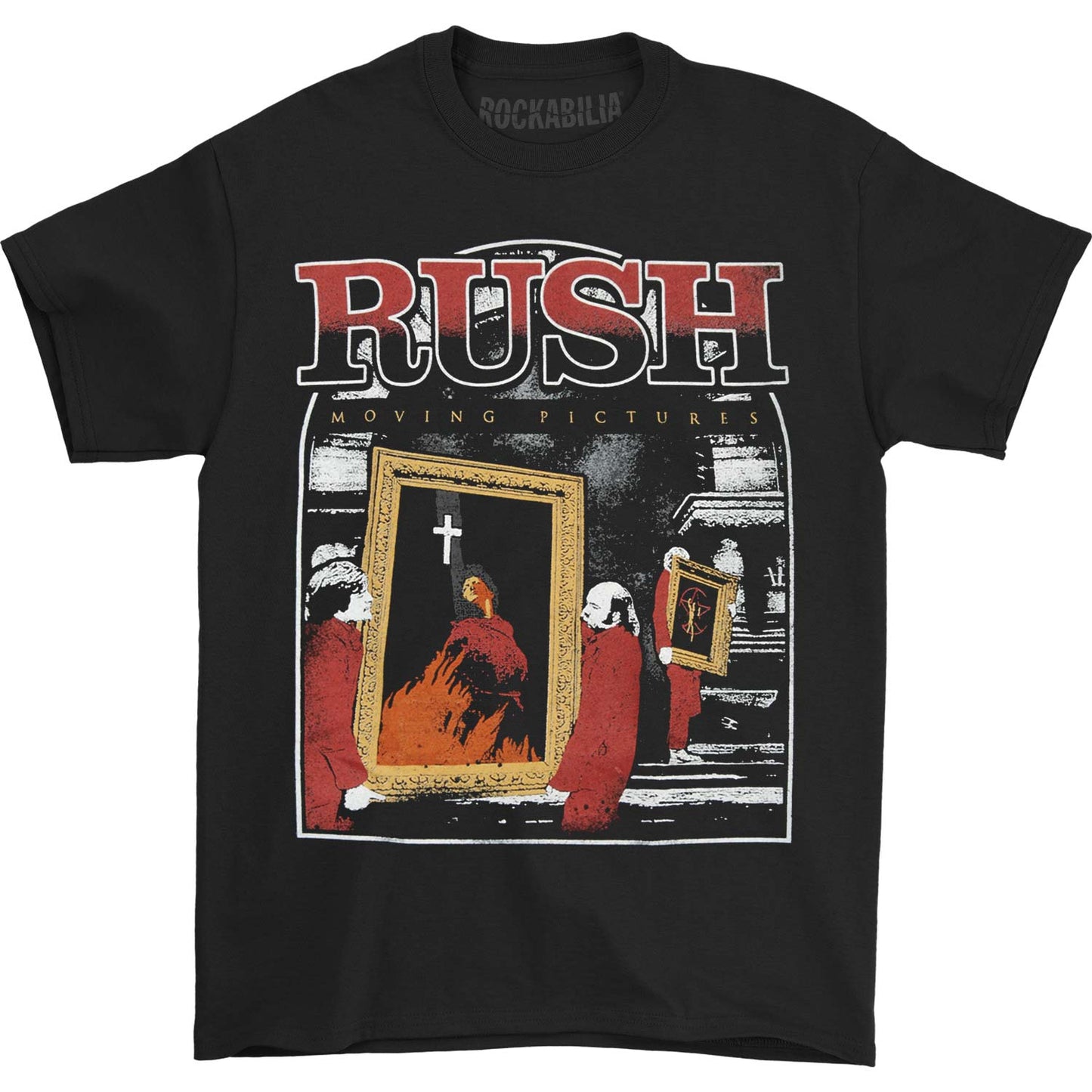 Rush Rush Moving Pictures Black T-shirt T-shirt