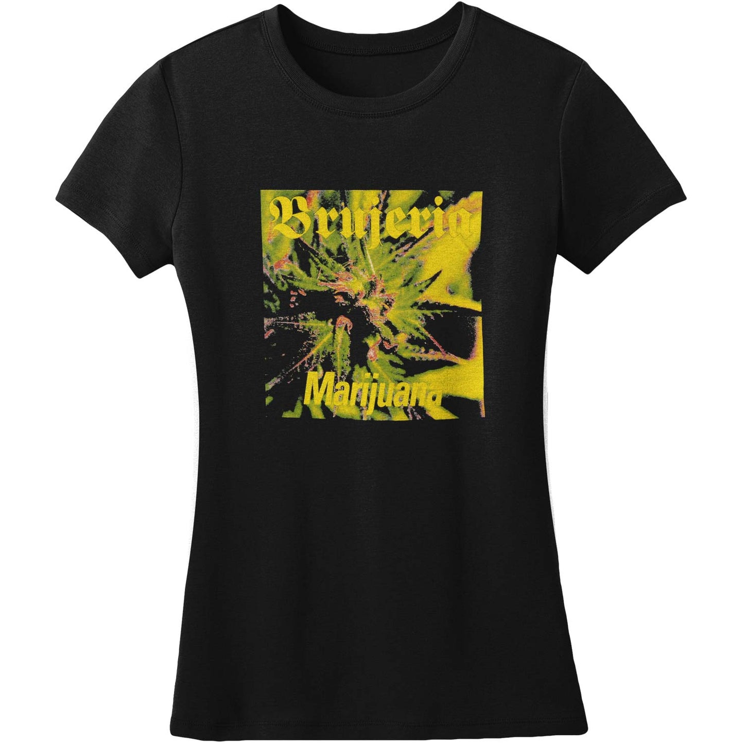 Marijuana Ladies Tee Junior Top