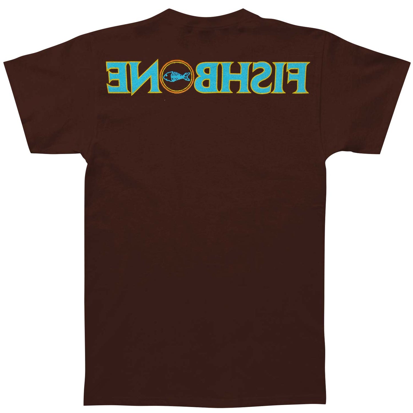 Fishbone Circle Fish Backward Logo T-shirt