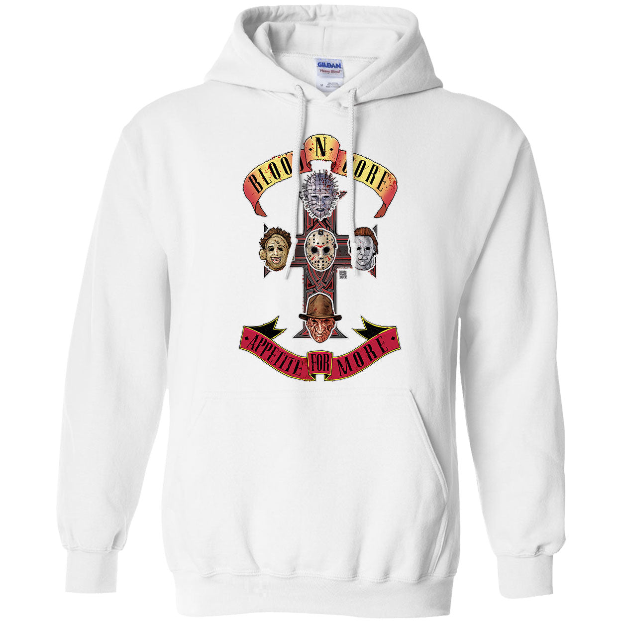 Big Chris Art Appetite for More Hooded Sweatshirt