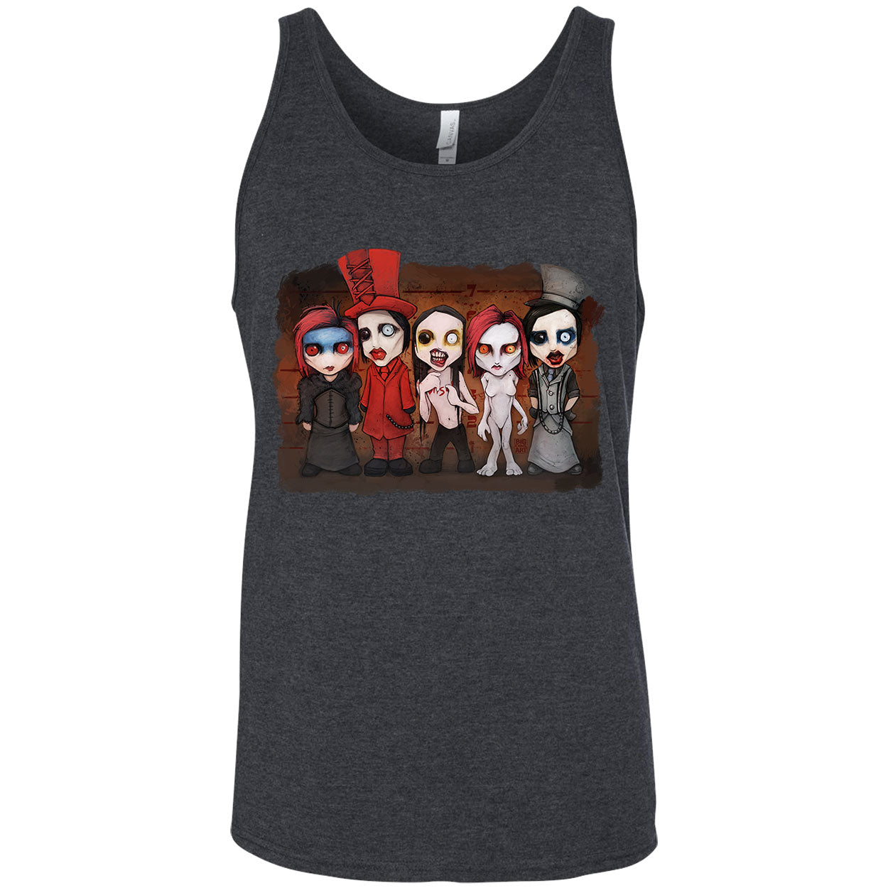 Big Chris Art Beautiful People Mens Tank