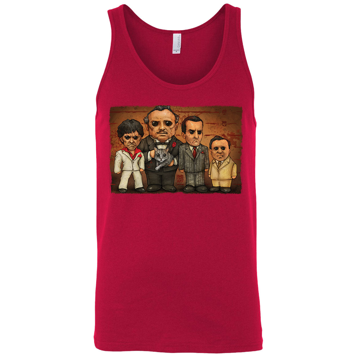 Gangster Line Up Mens Tank