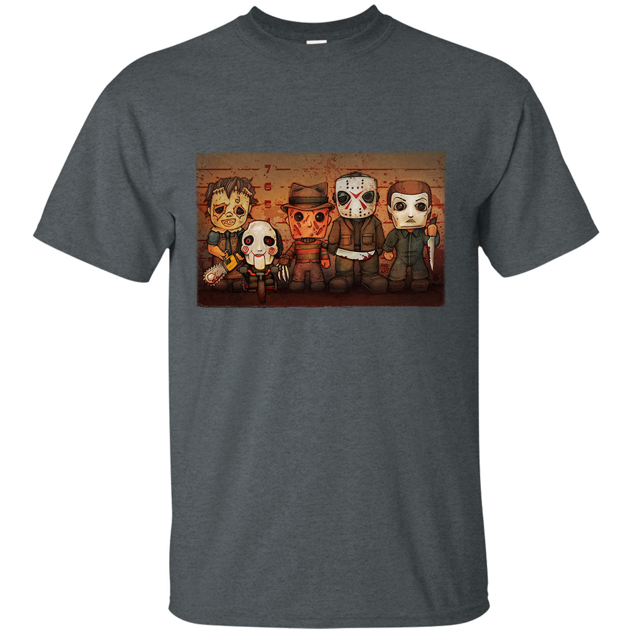 Big Chris Art Killer Line Up T-shirt