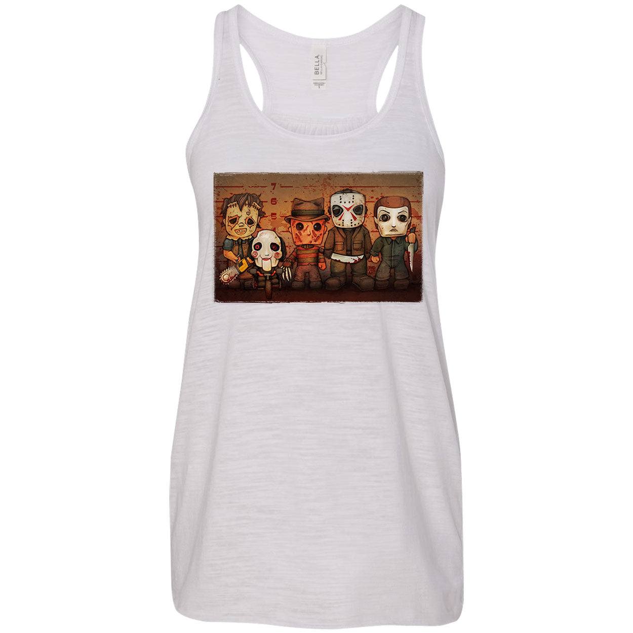 Big Chris Art Killer Line Up Womens Tank