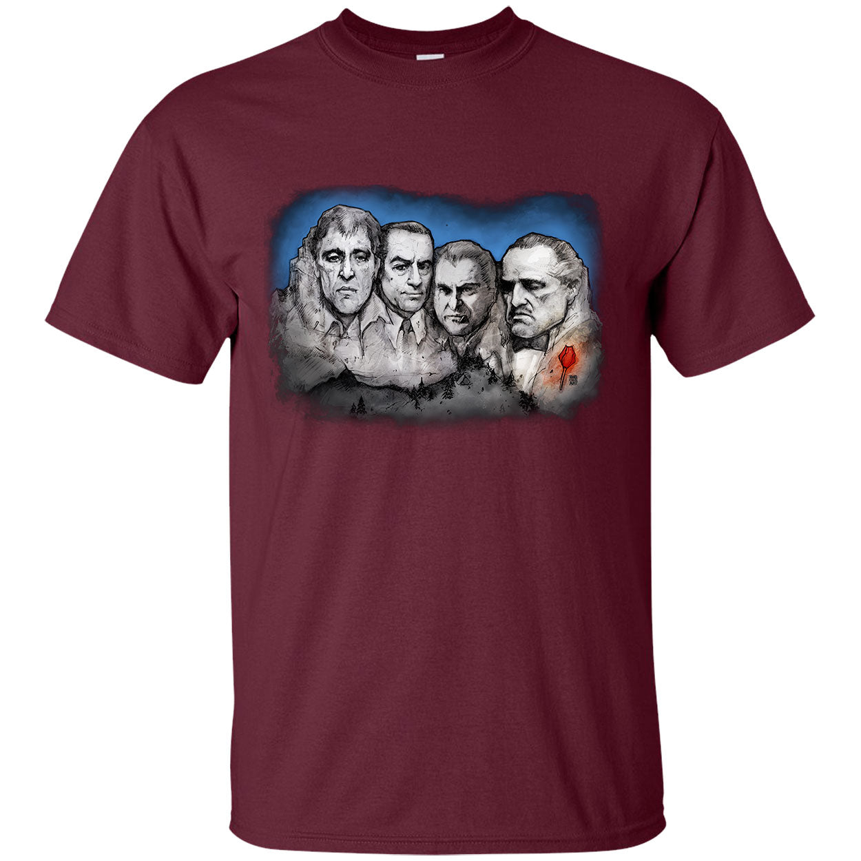 Big Chris Art Mt MobMore T-shirt