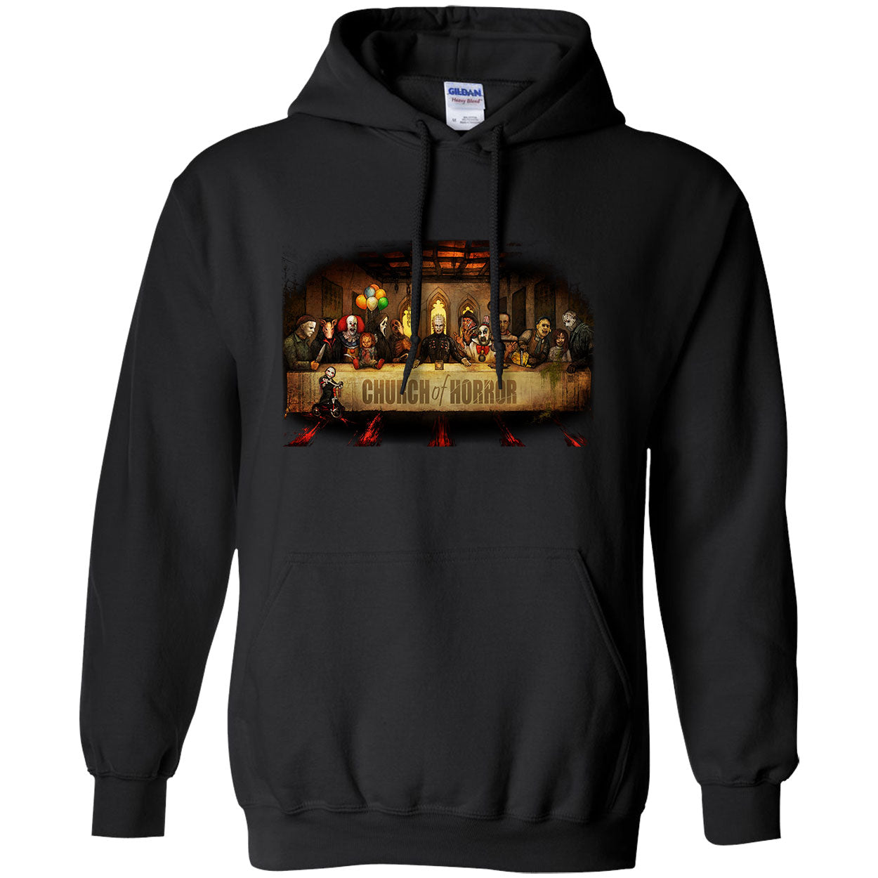 Big Chris Art Slash Supper Hooded Sweatshirt
