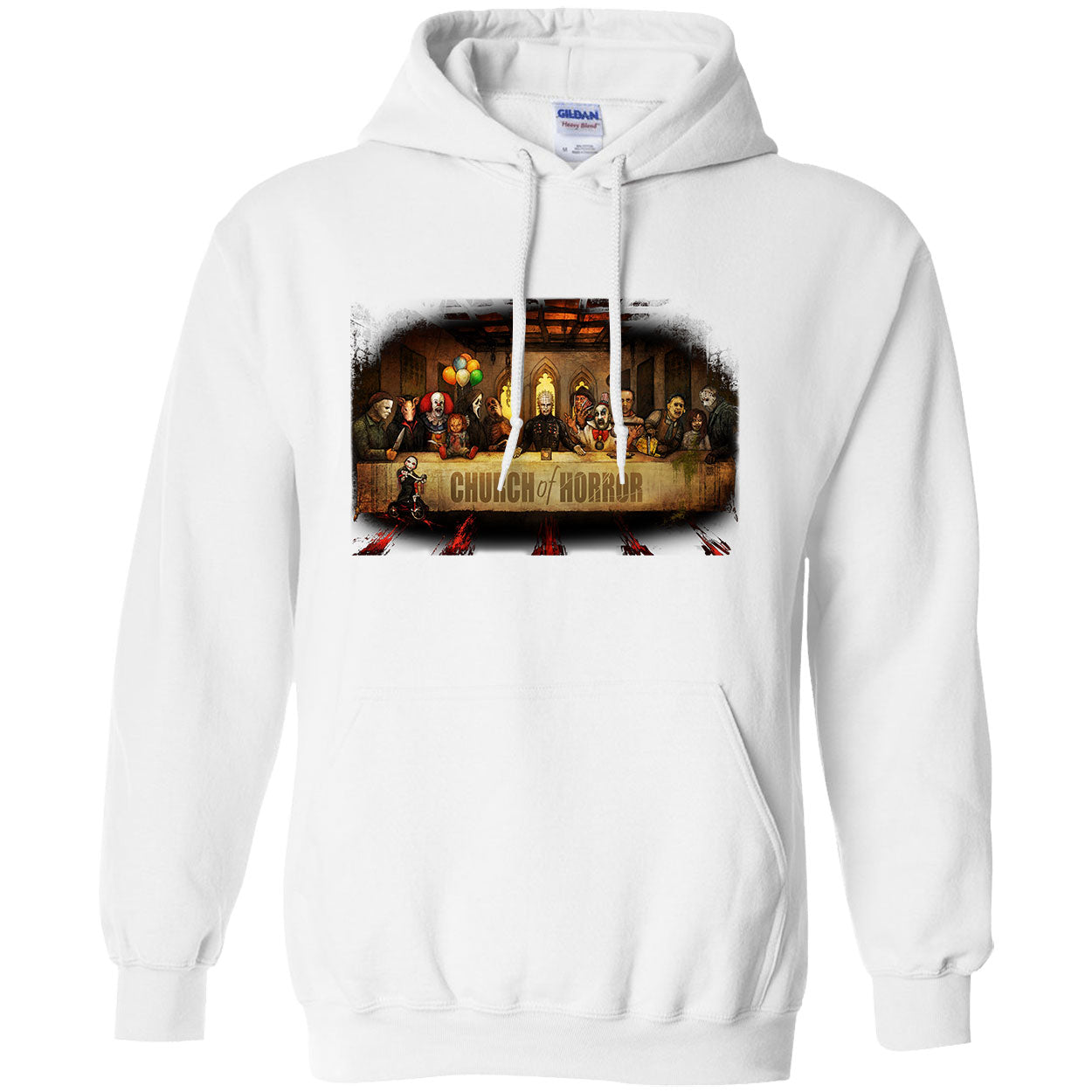 Big Chris Art Slash Supper Hooded Sweatshirt