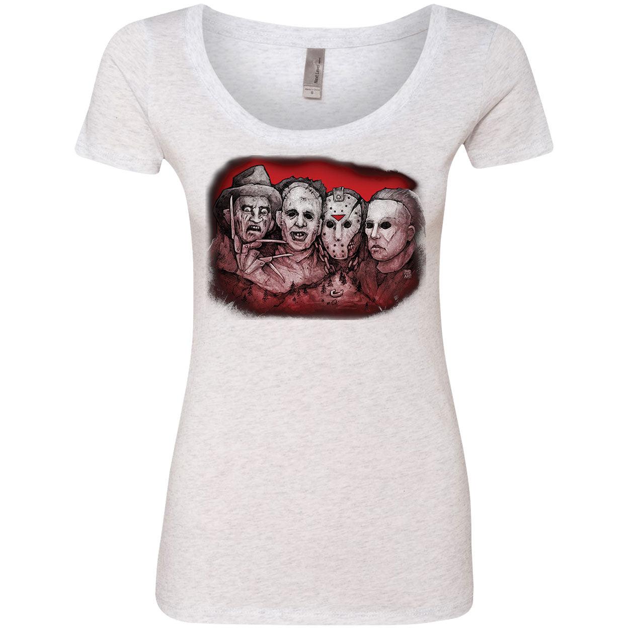 MT SlashMore Scoop Neck Junior Top