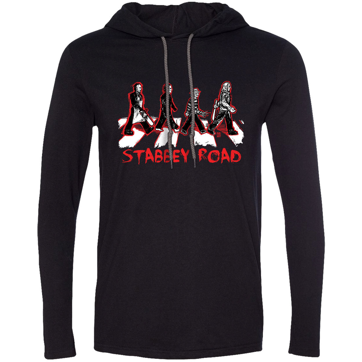 Big Chris Art Stabbey Road Hooded Long Sleeve