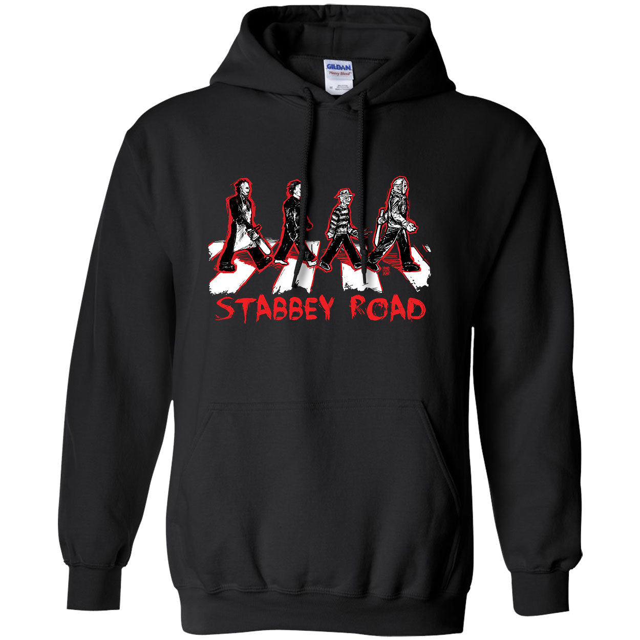 Big Chris Art Stabbey Road Hooded Sweatshirt