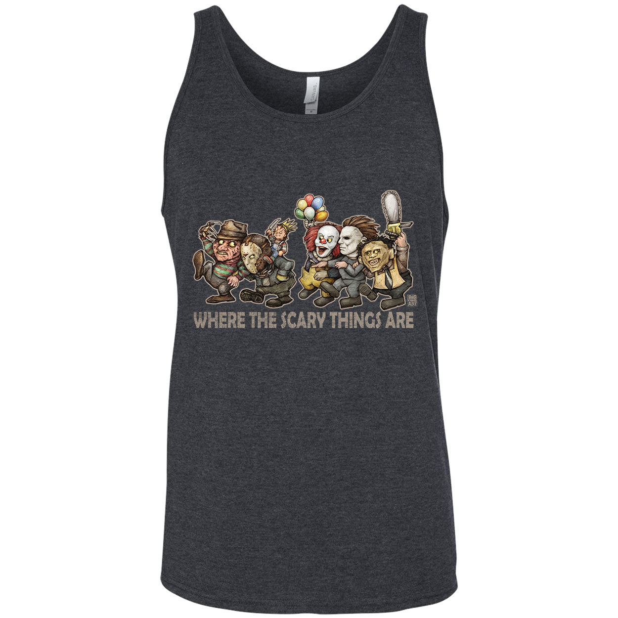 Where the Scary Things Are Mens Tank