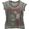 News Of The World (Burn Out) Ladies Fashion Tee Junior Top