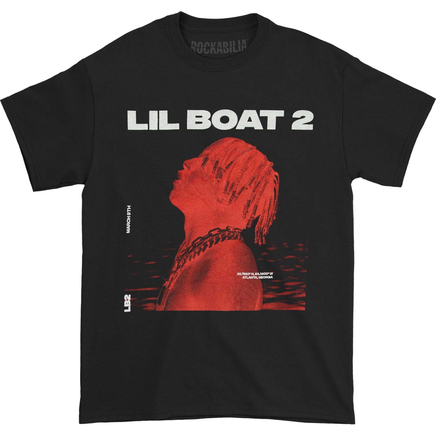 LB2 Red Negative T-shirt