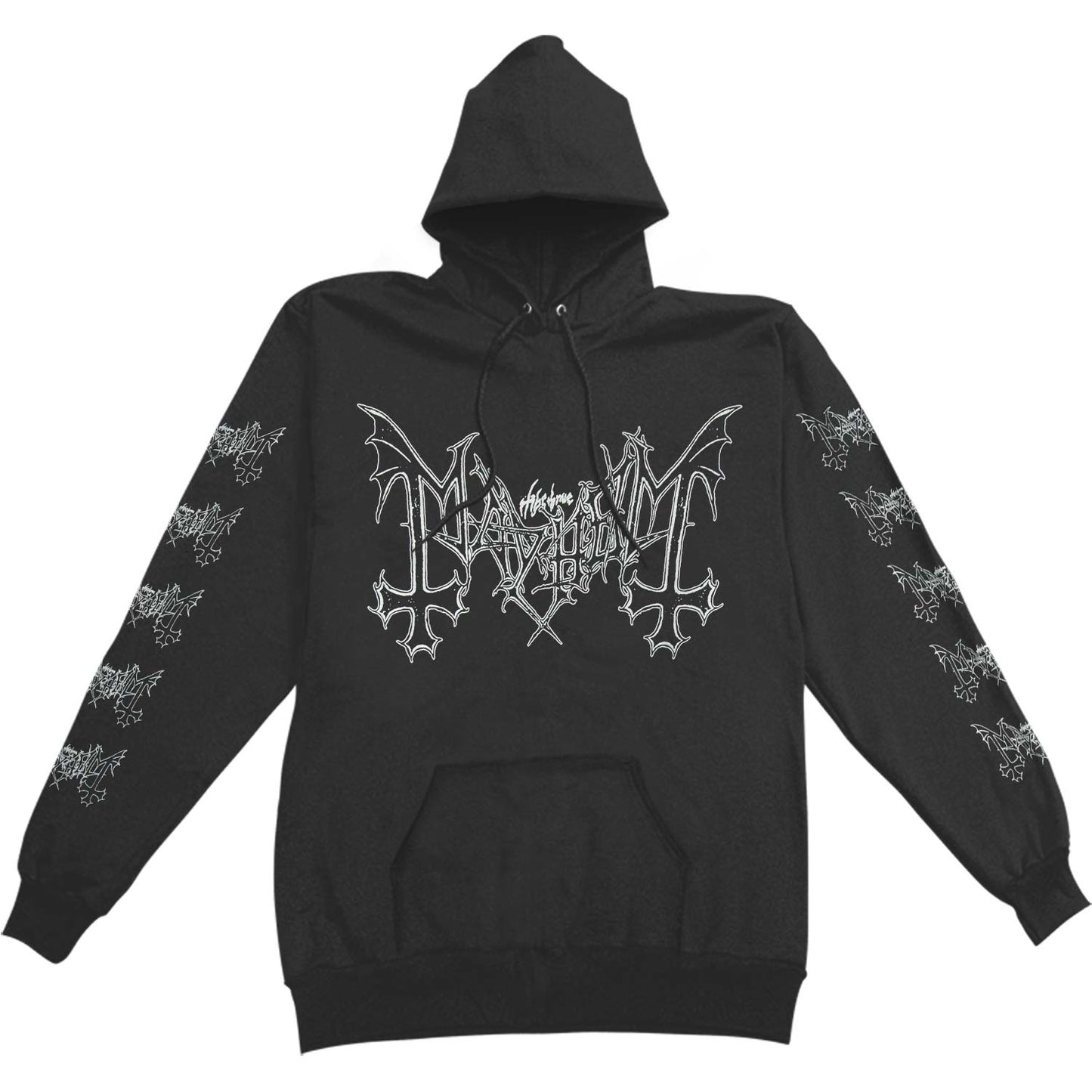 Mayhem Logo Pullover Hoodie Hooded Sweatshirt