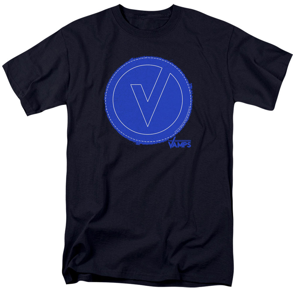 Vamps Frayed Patch Adult T-shirt