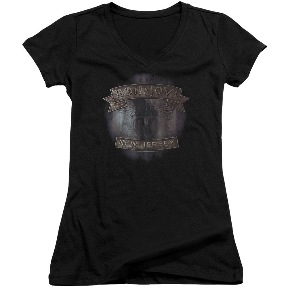 New Jersey V-Neck Junior Top