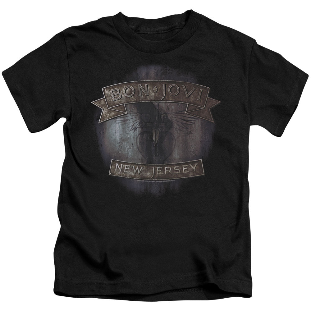 Bon Jovi New Jersey Juvenile Childrens T-shirt