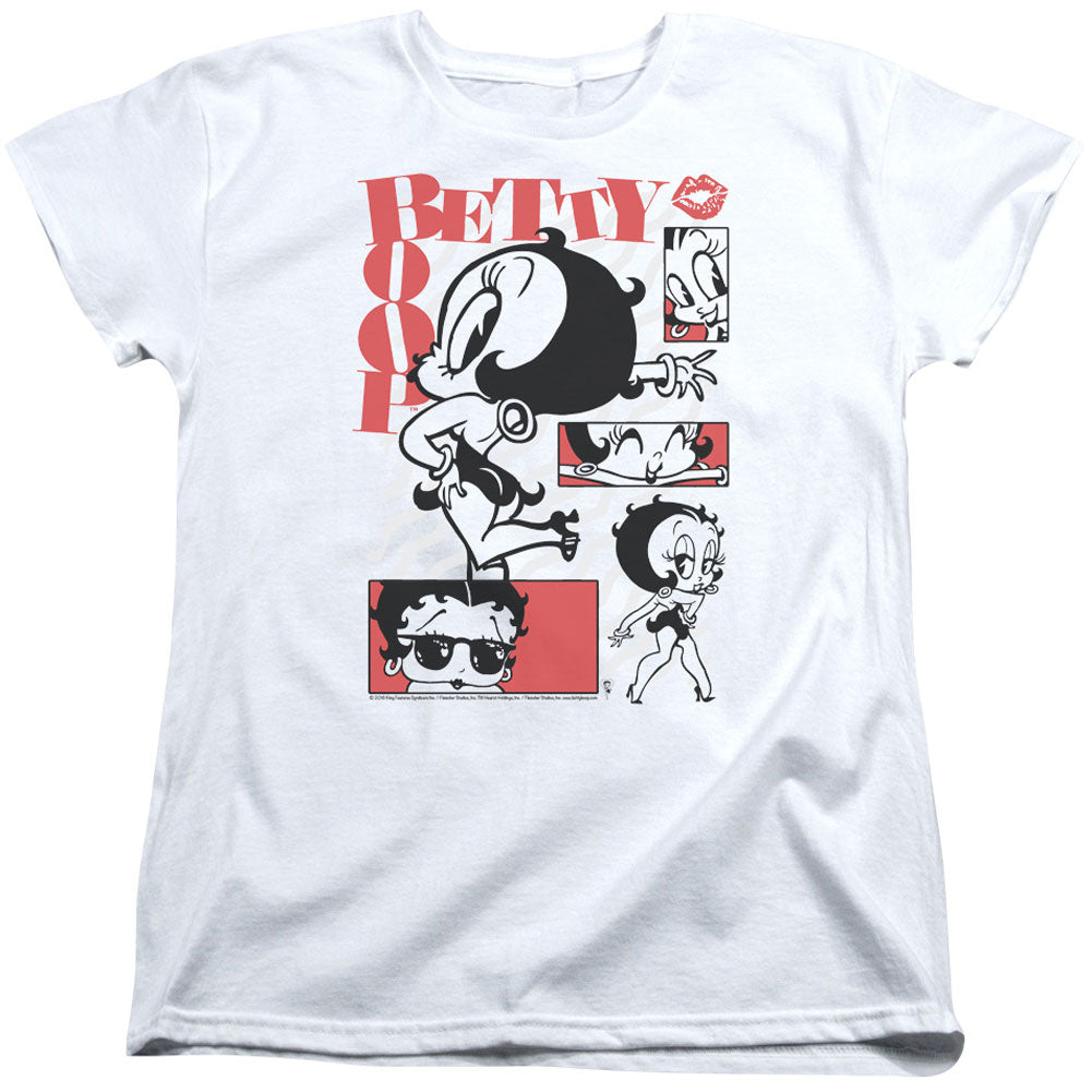 Betty Boop Stylin Snaps Junior Top