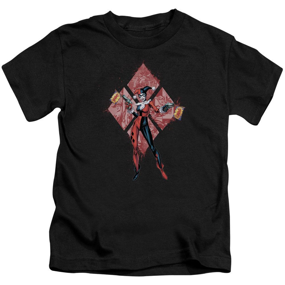 Batman Harley Quinn (diamonds) Juvenile Childrens T-shirt