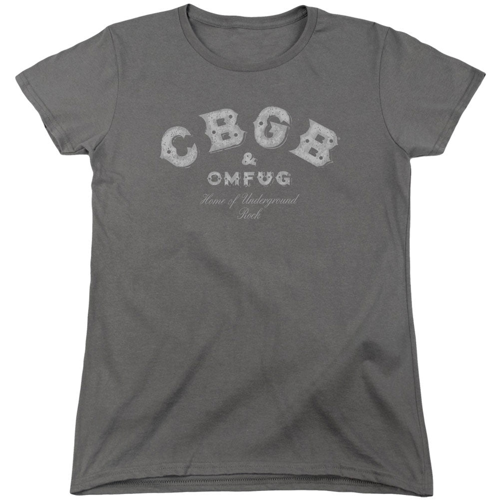 Cbgb Tattered Logo Junior Top