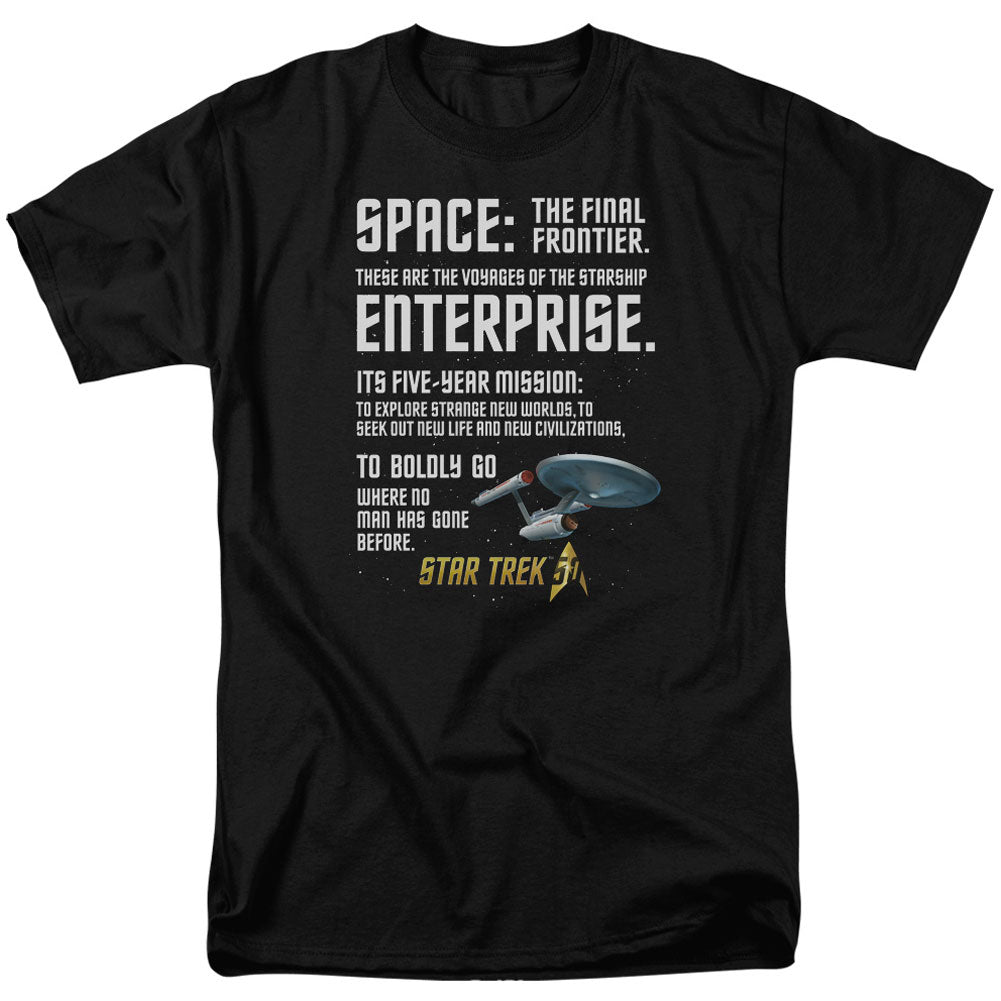 Star Trek Intro Adult T-shirt