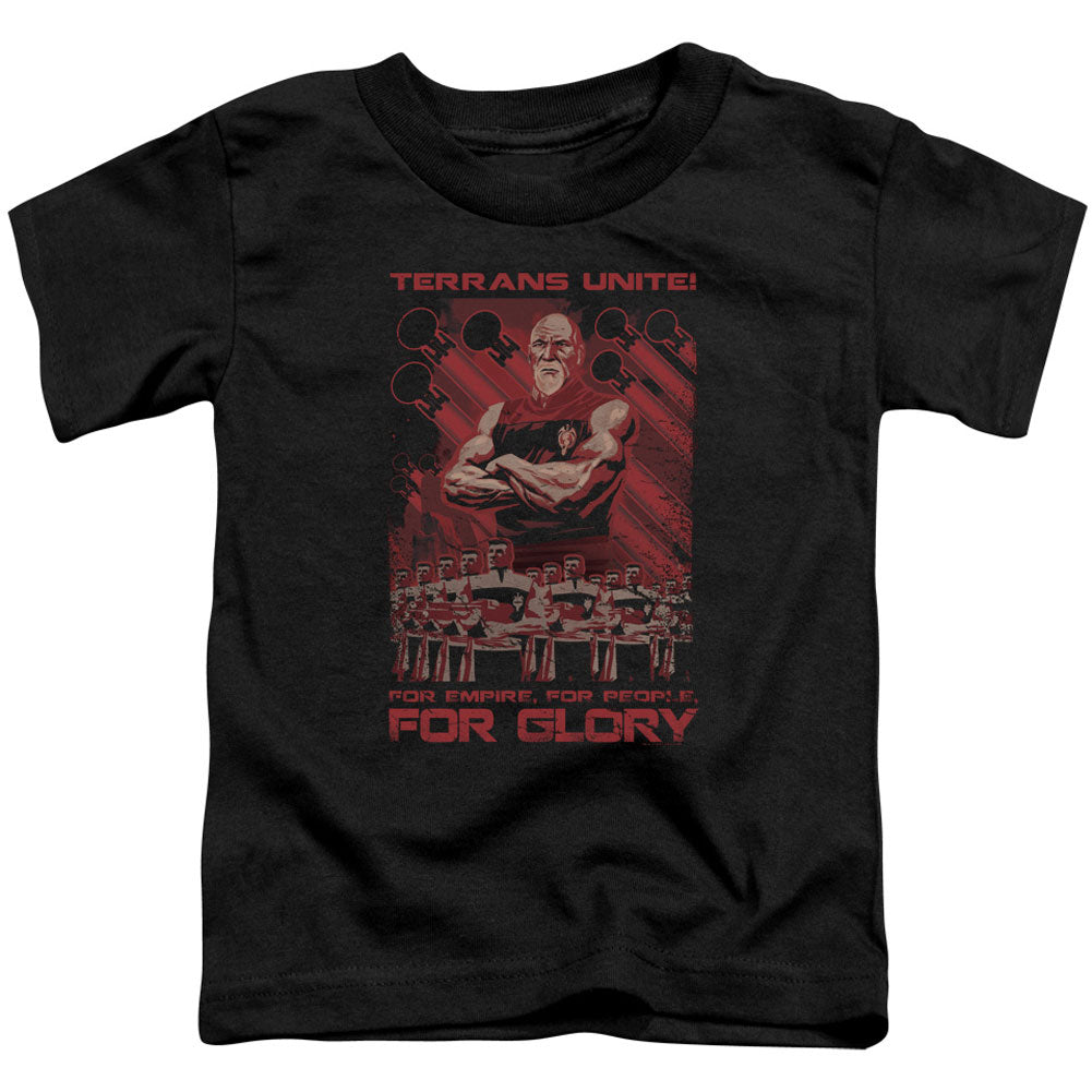 Star Trek Terrans Unite Toddler Childrens T-shirt