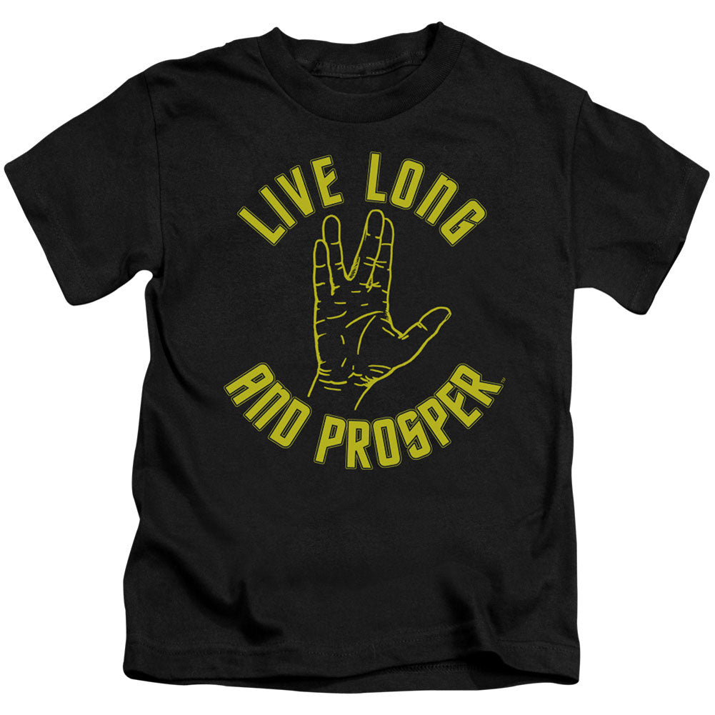Star Trek Live Long Hand Juvenile Childrens T-shirt