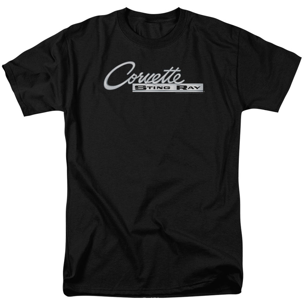 Chevy Chrome Stingray Logo Adult T-shirt