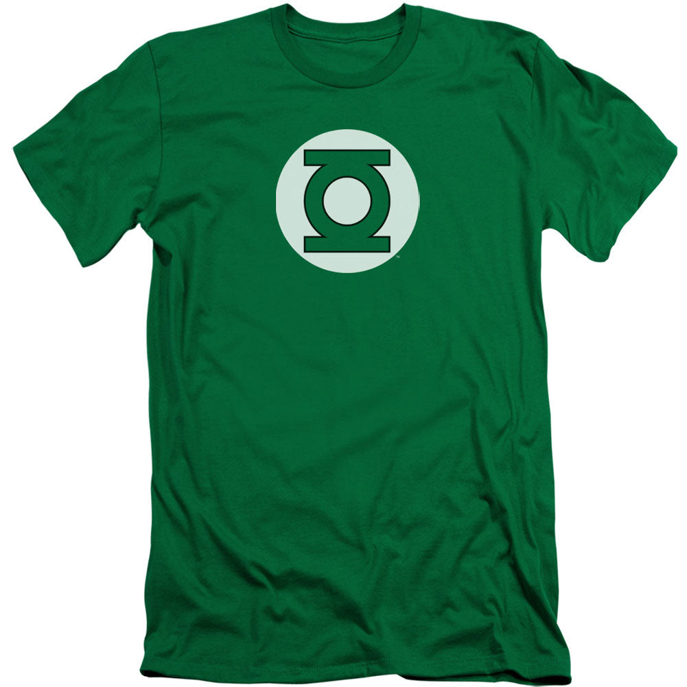 DC Comics Green Lantern Logo Adult Slim Fit Slim Fit T-shirt
