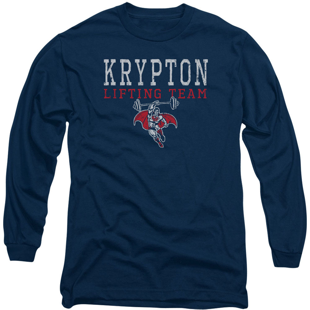 DC Comics Krpton Lifting Long Sleeve