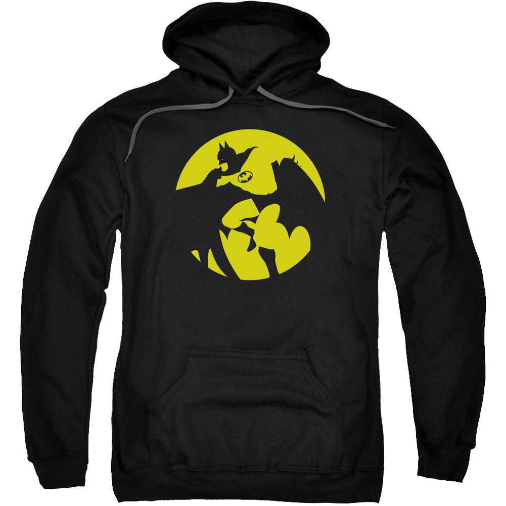 DC Comics Batman Spotlight Adult 25% Poly Hooded Sweatshirt