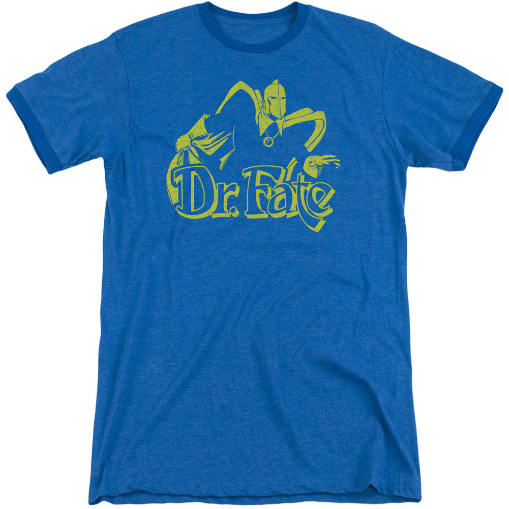 DC Comics One Color Fate Adult Ringer T-shirt