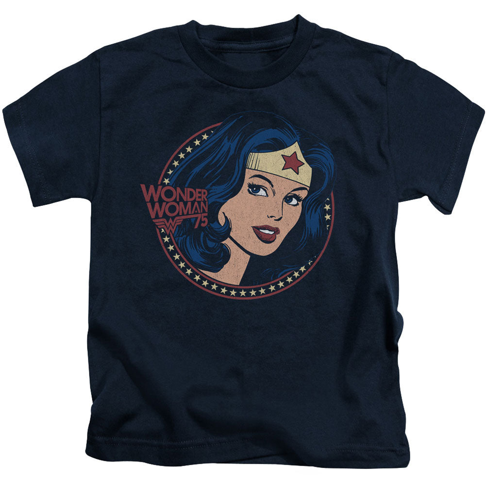 DC Comics Ww75 Starburst Portrait Juvenile Childrens T-shirt