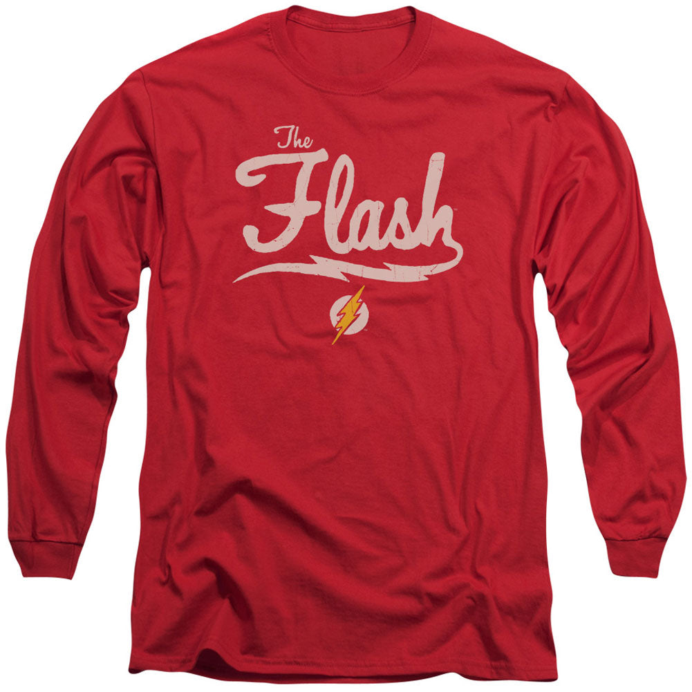 Justice League Of America Old School Flash Long Sleeve