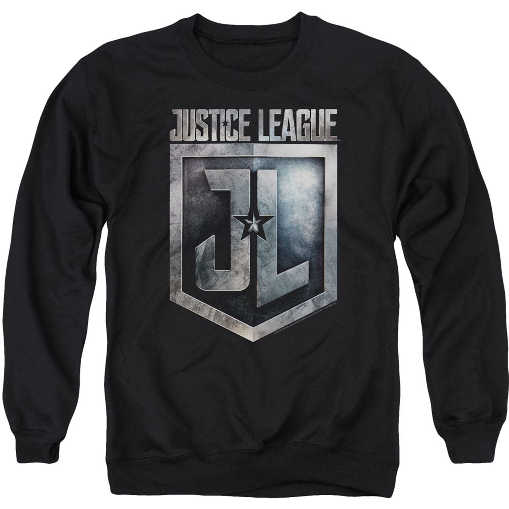 Justice League Shield Logo Adult Sweatshirt