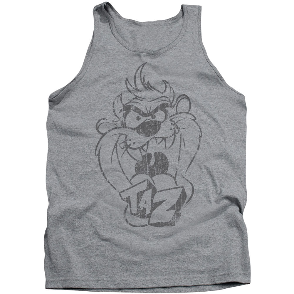 Faded Taz Mens Tank