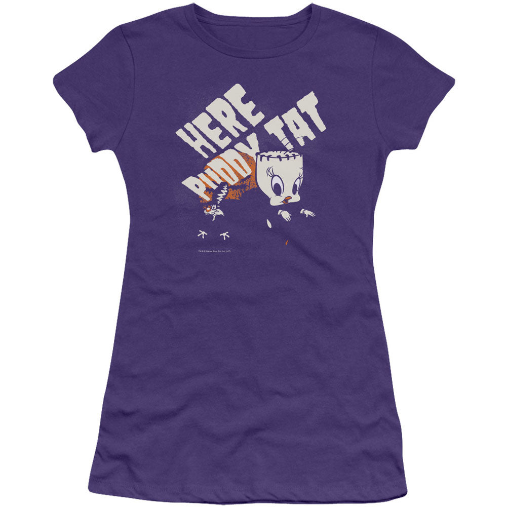 Franken Tweety Cap Sleeve Junior Top